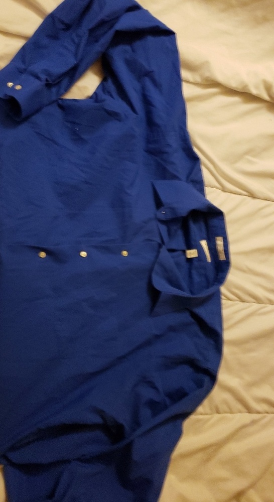 Van Heusen Blue Dress Shirt